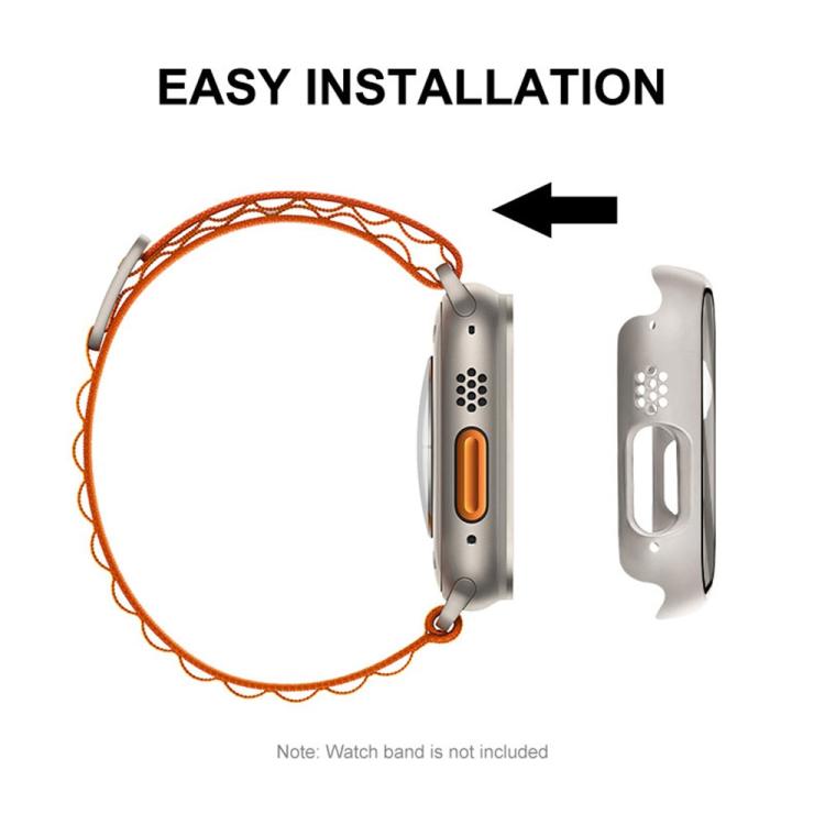 xDfind 강화유리 필름 일체형 PC 시계 보호 커버, 애플 워치 시리즈 3 / 2 / 1 42mm용