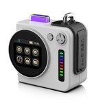 G300 스마트 LED 스크린 휴대용 블루투스 5.4 무선 스피커, G300 (그레이), G300 (화이트)