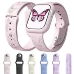 xDfind 3D 레이저 각인 실리콘 시계 밴드, Apple Watch 42 / 44 / 45 / 46 / 49mm용, Apple Watch 38 / 40 / 41 / S11 42mm용