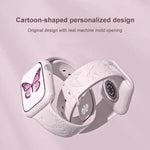 xDfind 3D 레이저 각인 실리콘 시계 밴드, Apple Watch 42 / 44 / 45 / 46 / 49mm용, Apple Watch 38 / 40 / 41 / S11 42mm용
