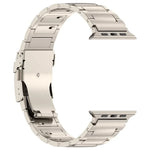 I자형 퀵 릴리스 안전 클라스프 티타늄 합금 시계 밴드, Apple Watch 46mm / 49mm / 45mm / 44mm용, Apple Watch 42mm / 41mm / 40mm / 38mm용
