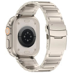 I자형 퀵 릴리스 안전 클라스프 티타늄 합금 시계 밴드, Apple Watch 46mm / 49mm / 45mm / 44mm용, Apple Watch 42mm / 41mm / 40mm / 38mm용