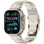 I자형 퀵 릴리스 안전 클라스프 티타늄 합금 시계 밴드, Apple Watch 46mm / 49mm / 45mm / 44mm용, Apple Watch 42mm / 41mm / 40mm / 38mm용
