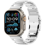 I자형 퀵 릴리스 안전 클라스프 티타늄 합금 시계 밴드, Apple Watch 46mm / 49mm / 45mm / 44mm용, Apple Watch 42mm / 41mm / 40mm / 38mm용