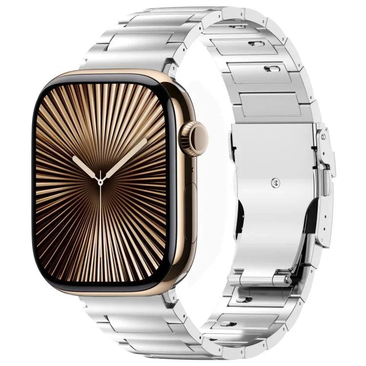 I자형 퀵 릴리스 안전 클라스프 티타늄 합금 시계 밴드, Apple Watch 46mm / 49mm / 45mm / 44mm용, Apple Watch 42mm / 41mm / 40mm / 38mm용