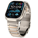 I자형 안전 클라스프 티타늄 합금 시계 밴드, Apple Watch 46mm / 49mm / 45mm / 44mm용, Apple Watch 42mm / 41mm / 40mm / 38mm용