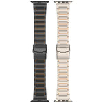 I자형 안전 클라스프 티타늄 합금 시계 밴드, Apple Watch 46mm / 49mm / 45mm / 44mm용, Apple Watch 42mm / 41mm / 40mm / 38mm용