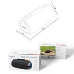 Yesido YSW38 30W 듀얼 채널 스테레오 야외용 블루투스 스피커, YSW38