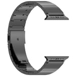 단일 구슬 퀵 릴리스 평면 버클 티타늄 합금 시계 밴드, Apple Watch 46mm / 49mm / 45mm / 44mm용, Apple Watch 42mm / 41mm / 40mm / 38mm용