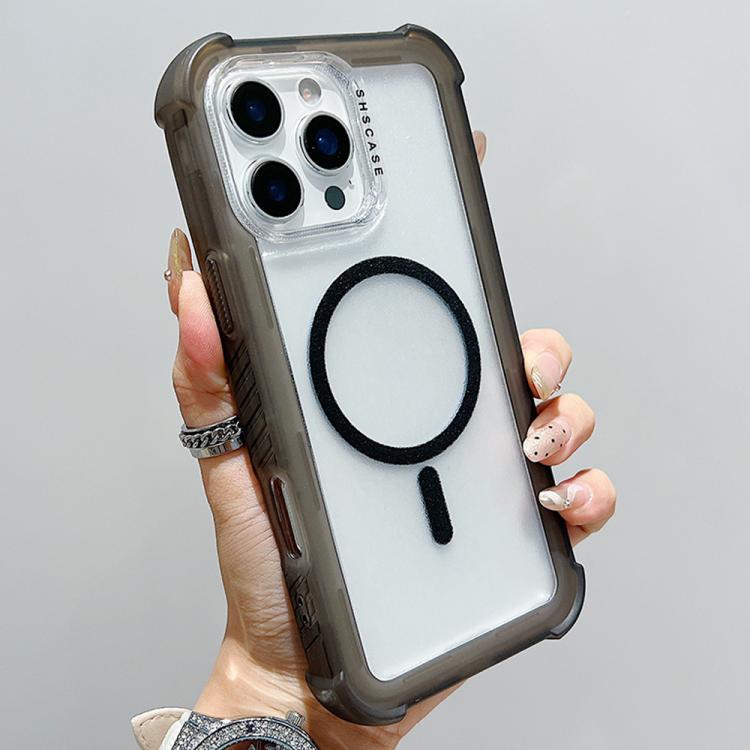 투명 매트 TPU 하이브리드 PC 3-in-1 MagSafe 휴대폰 케이스, 아이폰 17 프로 맥스용, 아이폰 17 프로용, 아이폰 17용, 아이폰 에어용, 아이폰 16 프로 맥스용, 아이폰 16 프로용, 아이폰 16 플러스용, 아이폰 16용