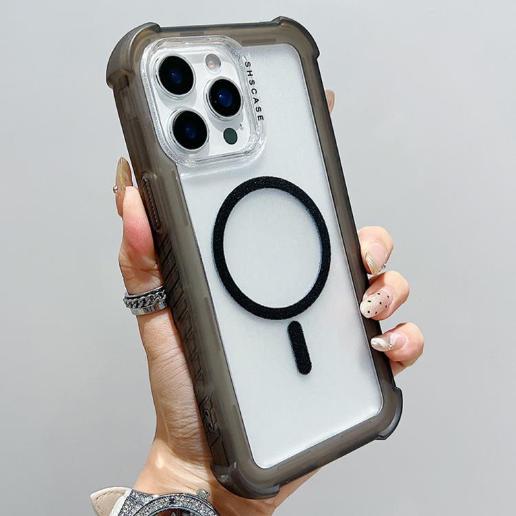 투명 매트 TPU 하이브리드 PC 3-in-1 MagSafe 휴대폰 케이스, 아이폰 15 프로 맥스용, 아이폰 15 프로용, 아이폰 15 플러스용, 아이폰 15용, 아이폰 14 플러스용, 아이폰 14용, 아이폰 14 프로용, 아이폰 14 프로 맥스용