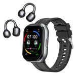 D12 2.01인치 TFT 화면 스마트 블루투스 워치 & 헤드폰 2 in 1 무선 통화 지원