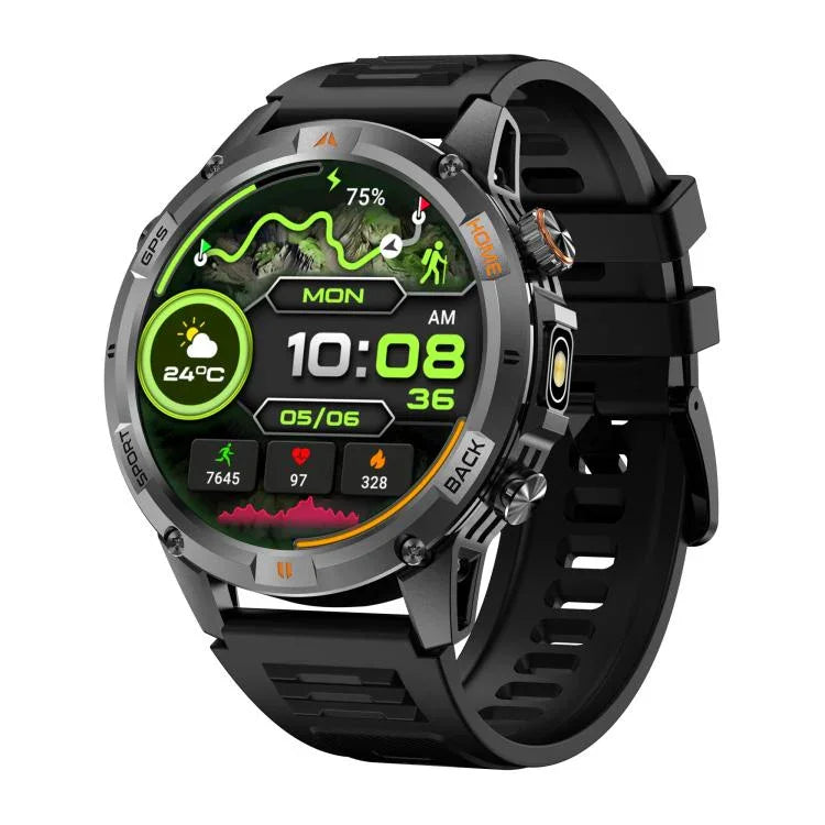 YK15 1.46인치 원형 화면 블루투스 통화 GPS 스포츠 스마트 워치
