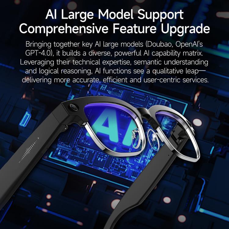 W630 800W WiFi4 AI 사진 인식 스마트 번역 블루투스 통화 안경