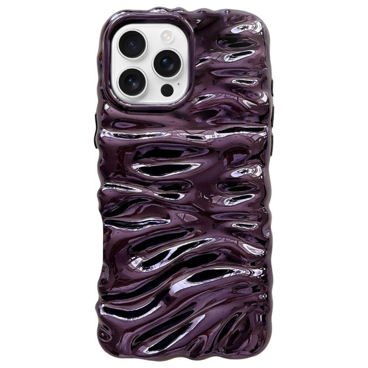 Cream Texture Electroplating TPU Full Coverage Phone Case, For iPhone 17, For iPhone 16 Pro Max, For iPhone 16 Pro, For iPhone 16, For iPhone 15 Pro Max