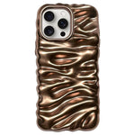 Cream Texture Electroplating TPU Full Coverage Phone Case, For iPhone 17, For iPhone 16 Pro Max, For iPhone 16 Pro, For iPhone 16, For iPhone 15 Pro Max