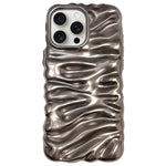 Cream Texture Electroplating TPU Full Coverage Phone Case, For iPhone 17, For iPhone 16 Pro Max, For iPhone 16 Pro, For iPhone 16, For iPhone 15 Pro Max