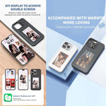 4색 전자잉크 화면 NFC DIY 휴대폰 케이스, 아이폰 17 프로 맥스용, 아이폰 17 프로용