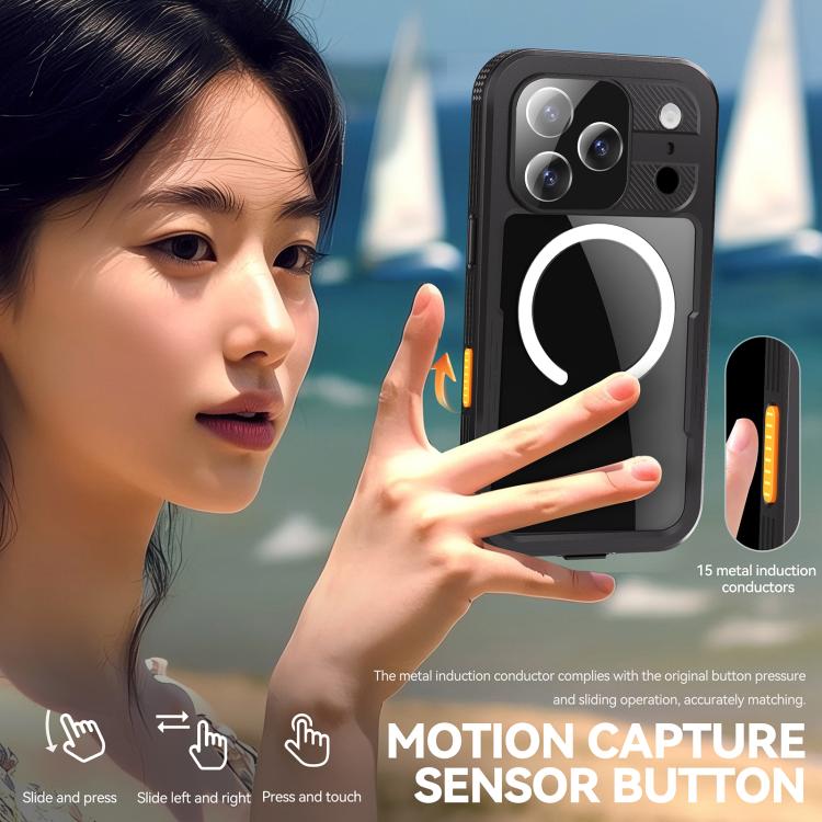 레드페퍼 IP68 방수 트리플 프로프 MagSafe 휴대폰 케이스, 아이폰 17 프로 맥스용, 아이폰 17 프로용, 아이폰 에어용