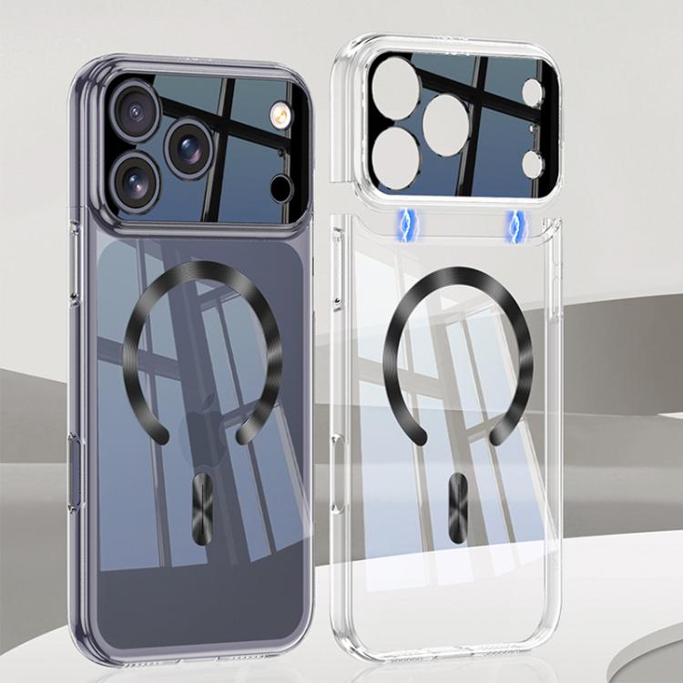GKK 팬텀 CD 패턴 자석 MagSafe 투명 휴대폰 케이스, 아이폰 17 프로 맥스용, 아이폰 17 프로용