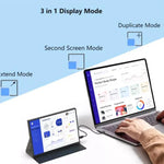 P105A01D 10.5인치 IPS 휴대용 모니터 HD / 타입-C 확장, 미국 플러그, 10.5인치