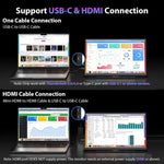 P161Q10G 16.1인치 2.5K 휴대용 모니터 144Hz 확장 스크린, 16.1인치 2.5K 144Hz