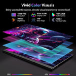 P161Q10G 16.1인치 2.5K 휴대용 모니터 144Hz 확장 스크린, 16.1인치 2.5K 144Hz