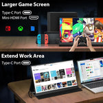 P161Q10G 16.1인치 2.5K 휴대용 모니터 144Hz 확장 스크린, 16.1인치 2.5K 144Hz