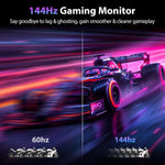 P161Q10G 16.1인치 2.5K 휴대용 모니터 144Hz 확장 스크린, 16.1인치 2.5K 144Hz
