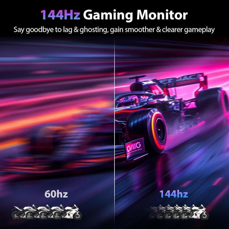 P161Q10G 16.1인치 2.5K 휴대용 모니터 144Hz 확장 스크린, 16.1인치 2.5K 144Hz