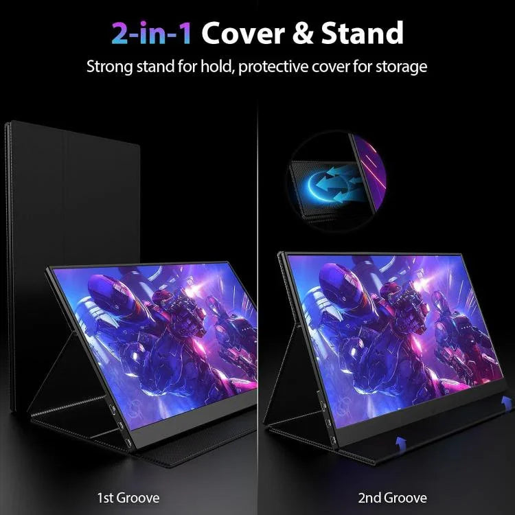 P161Q10G 16.1인치 2.5K 휴대용 모니터 144Hz 확장 스크린, 16.1인치 2.5K 144Hz