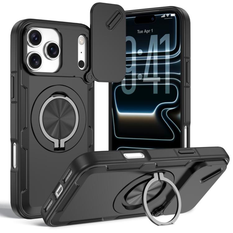Camshield 회전 홀더 MagSafe 폰 케이스, 아이폰 17 프로 맥스용, 아이폰 17 프로용, 아이폰 16 프로 맥스용, 아이폰 16 프로용, 아이폰 16 플러스용, 아이폰 16용, 아이폰 15 프로 맥스용, 아이폰 15 프로용