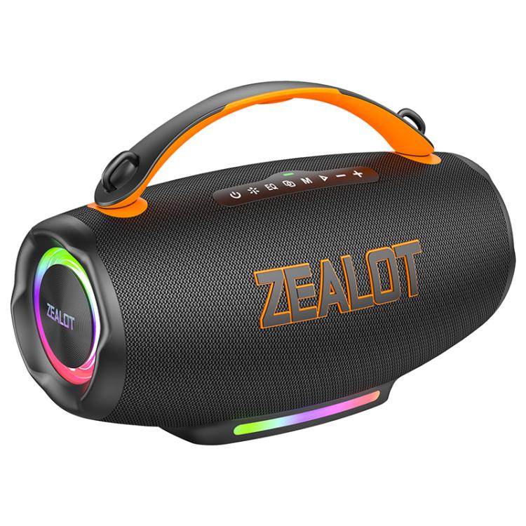 Zealot S167 100W 휴대용 핸드헬드 야외용 RGB 블루투스 스피커