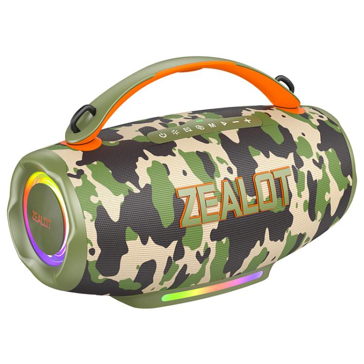 Zealot S167 100W 휴대용 핸드헬드 야외용 RGB 블루투스 스피커