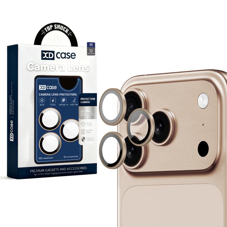 XDcase AF + AR Hawkeye Camera Lens Protector with Alignment Tool, For iPhone 17 Pro Max, For iPhone 17 Pro