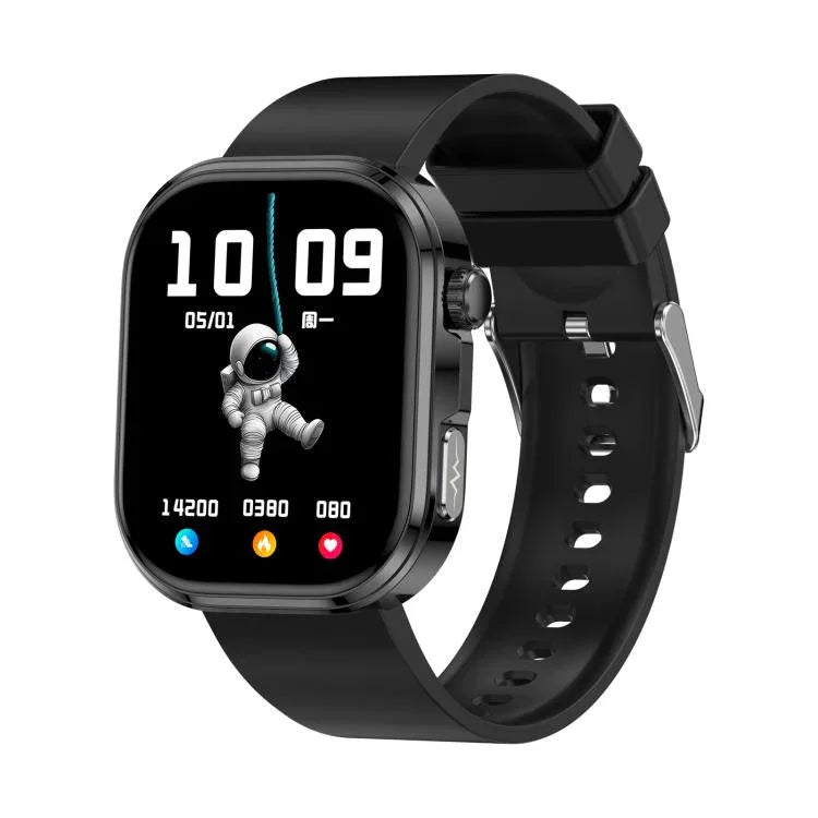 GE52 1.88インチ フルタッチ HDスクリーン BT通話スマートウォッチ シリコンストラップ 健康モニタリング対応