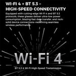 M01S 5MP 스마트 AI 카메라 안경 음성 통화, 비디오 녹화, WiFi 전송 지원