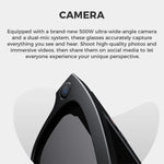 M01S 5MP 스마트 AI 카메라 안경 음성 통화, 비디오 녹화, WiFi 전송 지원