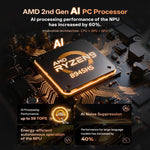 GXMO GH8 Windows 11 Pro 미니 PC, AMD Ryzen 9 8945HS 옥타 코어 프로세서, 메모리 없음, 16GB+512GB