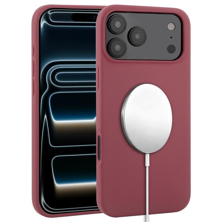 액체 실리콘 풀 커버리지 MagSafe 폰 케이스, 아이폰 17 프로 맥스용, 아이폰 17 프로용, 아이폰 17용, 아이폰 에어용
