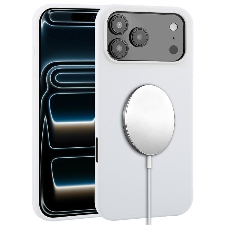 액체 실리콘 풀 커버리지 MagSafe 폰 케이스, 아이폰 17 프로 맥스용, 아이폰 17 프로용, 아이폰 17용, 아이폰 에어용