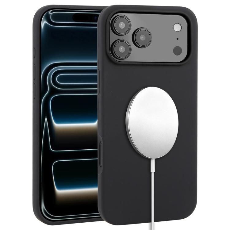 액체 실리콘 풀 커버리지 MagSafe 폰 케이스, 아이폰 17 프로 맥스용, 아이폰 17 프로용, 아이폰 17용, 아이폰 에어용