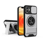 Lens Sliding Window Multifunctional Magnetic Shockproof Phone Case, For iPhone 13, For iPhone 12, For iPhone 12 Pro Max, For iPhone 12 Pro, For iPhone 11 Pro Max, For iPhone 11, For iPhone XS Max