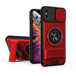 Lens Sliding Window Multifunctional Magnetic Shockproof Phone Case, For iPhone 13, For iPhone 12, For iPhone 12 Pro Max, For iPhone 12 Pro, For iPhone 11 Pro Max, For iPhone 11, For iPhone XS Max