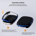 xDfind Full-coverage TPU Watch Protective Cover, For Fitbit Versa 4, For Fitbit Versa 3