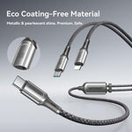 JOYROOM S-A57 RapidX Series 100W 2-in-1 USB-C / Type-C to USB-C / Type-C, 8 Pin Fast Charging Data Cable, 1.5m