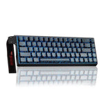 AULA WIN68HE 스탠다드 버전 68키 RGB 유선 키보드, WIN68HE 블랙 윤곽선 그레이 우드 마그네틱 축