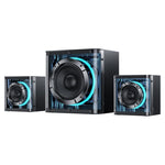 Yesido YSW41 40W 2.1채널 시스템 컬러풀 RGB 블루투스 스피커 서브우퍼, YSW41