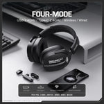ONIKUMA GT887 4모드 블루투스 2.4G 유선/무선 게이밍 헤드셋, GT887