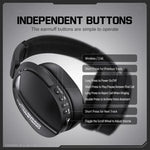 ONIKUMA GT887 4모드 블루투스 2.4G 유선/무선 게이밍 헤드셋, GT887